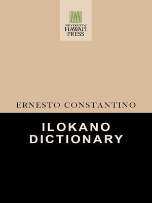 Ilokano Dictionary - ebook